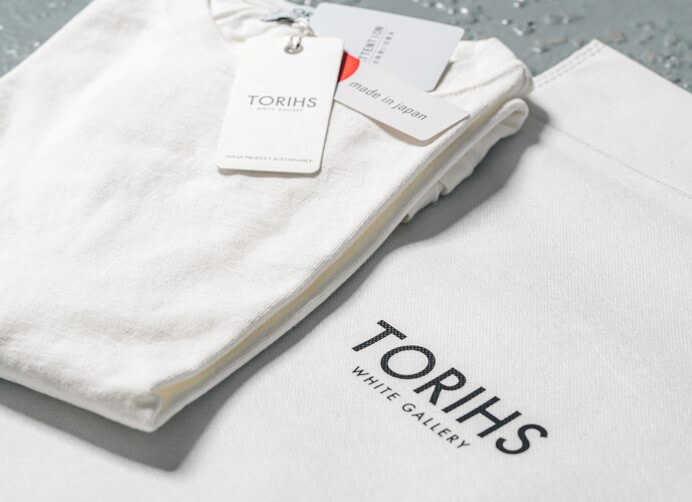 TORIHS(トリス)の『日本製の白Tシャツ』