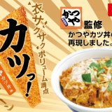 かつやのカツ丼を再現した『カツっ！全力かつやカツ丼味(1枚入り)』が6月13日(月)より全国のコンビニエンスストアで先行発売！