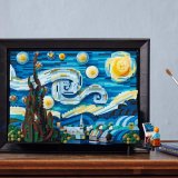 ゴッホの代表的な絵画を3Dで再現した「レゴ® アイデア ゴッホ 『星月夜』」が6月1日(水)より発売！