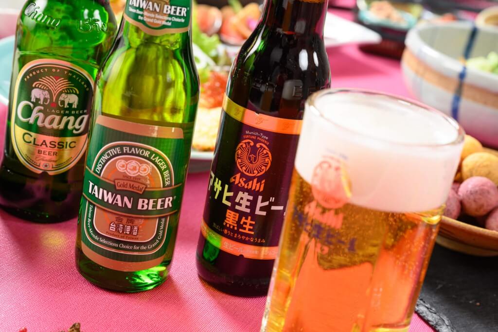 ANAクラウンプラザホテル札幌のビアテラスMEM「PINK 台湾」2022-ビール