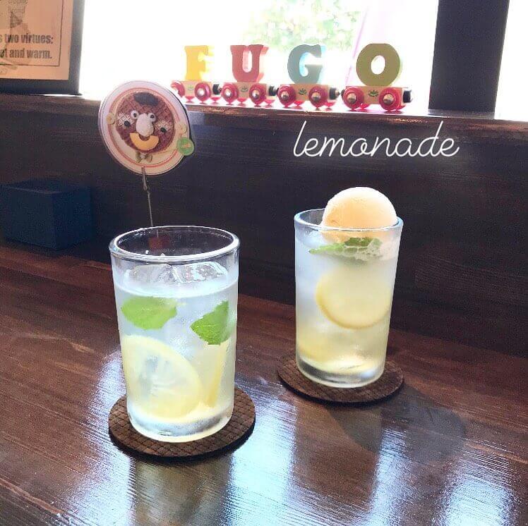 CAFE FUGOの『レモネード&レモンスカッシュ』