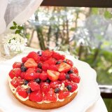 南19西16にあるジェラート＆ベイクホワイトから土日限定『社長の欲張りタルト(ホール)』が発売！