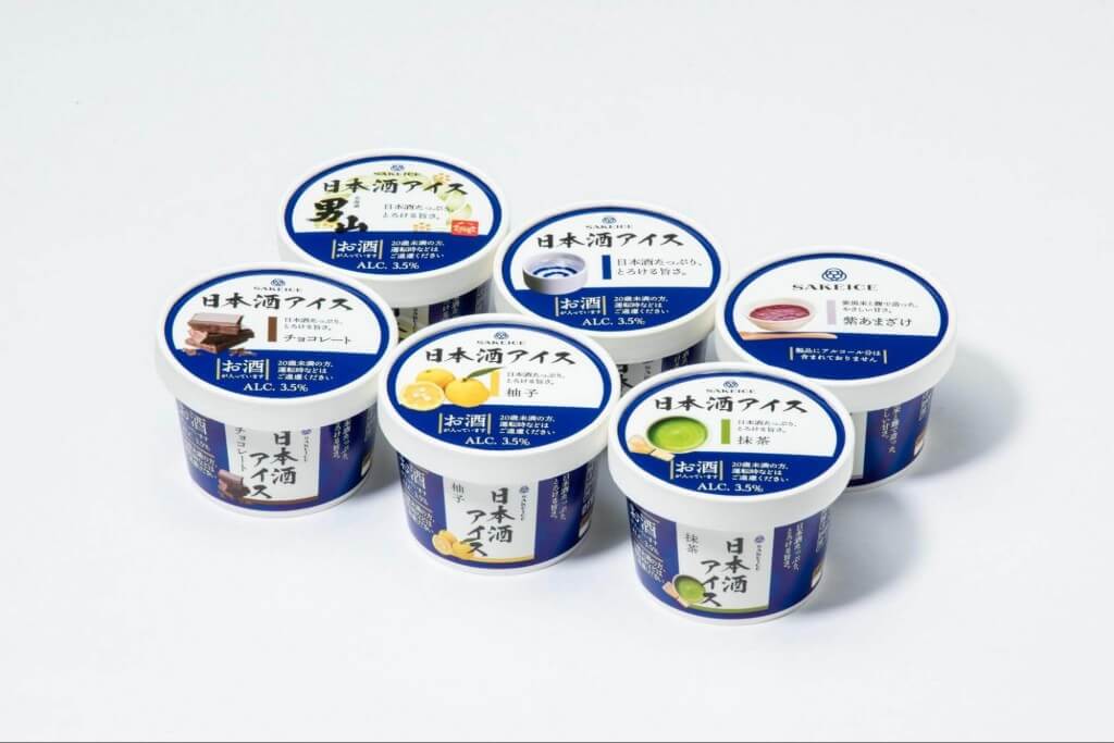 日本酒アイスクリーム専門店「SAKEICE」-ポップアップストア『SAKEICE SUMMER POP’s 2022』販売商品