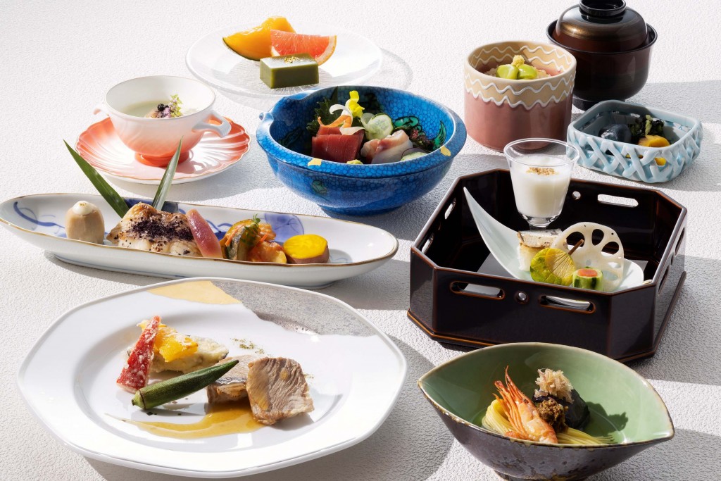 札幌グランドホテルの『釧路フェア』-釧路の特産品と夏野菜香味文月会席