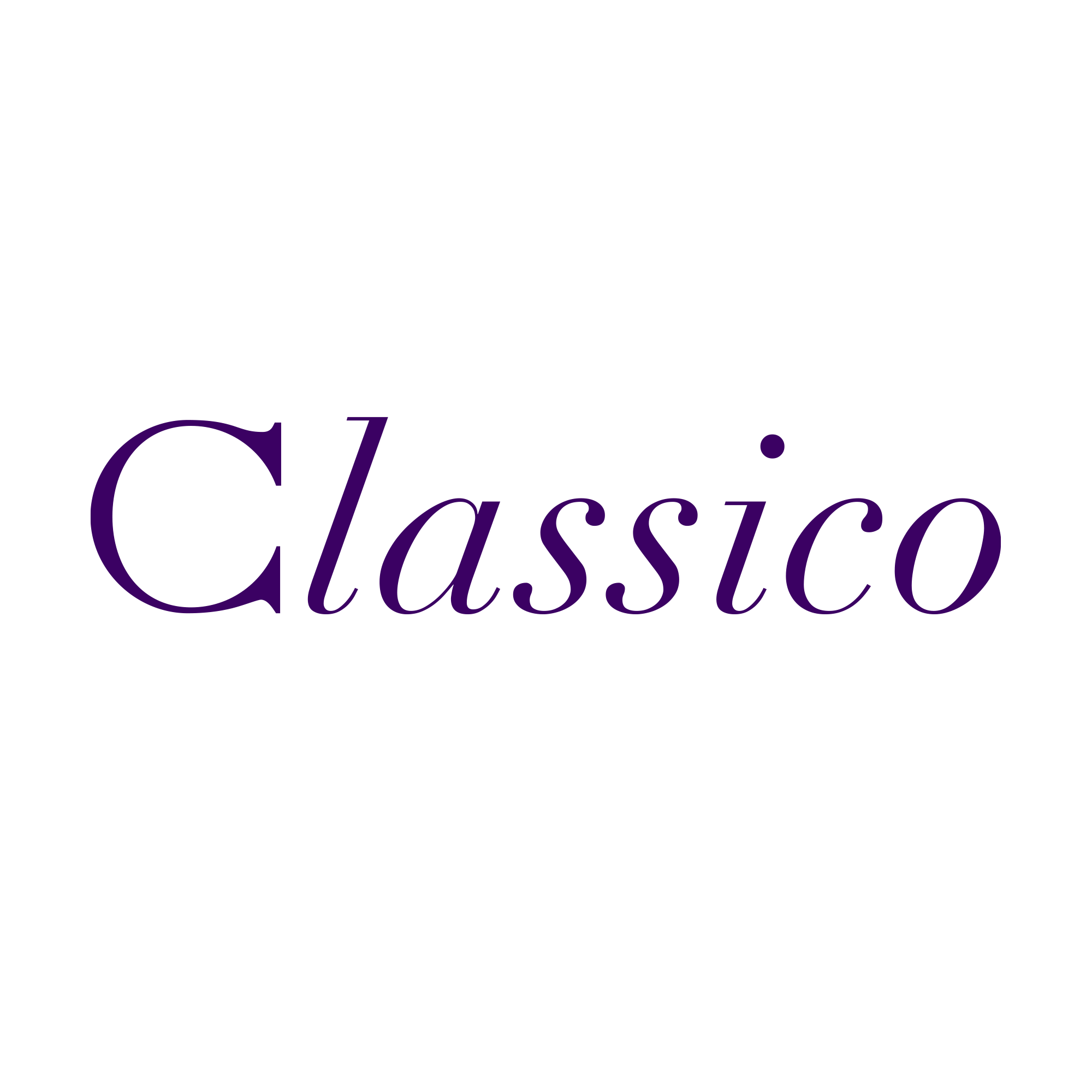 メディカルアパレルブランド『クラシコ』のロゴ
