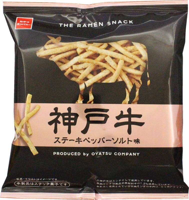 『THE RAMEN SNACK(神戸牛ステーキペッパーソルト味)』