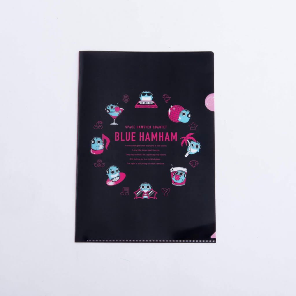 BLUE HAMHAM HMV POP UP SHOPの『クリアファイル』
