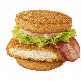 マクドナルドの「夜マック」より新潟県産コシヒカリを100％使用した新商品『ごはんチキン ガーリックベーコン』が発売！