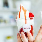 南19西16にあるジェラート＆ベイクホワイトから『いちごソフト』が発売！