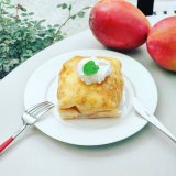 南19西16にあるジェラート＆ベイクホワイトから『丸ごとマンゴーのクレープ』が発売！