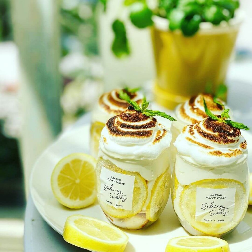 ジェラート&ベイクホワイトの『レモンティラミスパフェ』