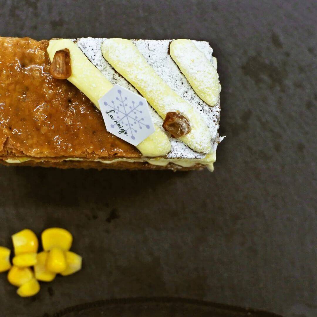 パティスリー ラ ネージュの『とうきびミルフィーユ』