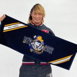 HTB公式ライセンス商品『新日本プロレス50周年記念onちゃんコラボスポーツタオル』が「闘魂SHOP ECサイト」などで7月8日(金)より発売！
