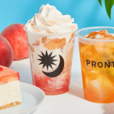 PRONTO(プロント)から夏の果実“桃”を嗜むシーズンドリンク2種が7月1日(金)より発売！