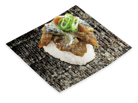くら寿司の『秋刀魚 胡麻醤油手巻き(一貫)』