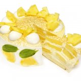 さっぽろ東急百貨店にもあるカフェコムサにてパイナップルをふんだんに使用したミルクレープが8月3日(水)限定で発売！