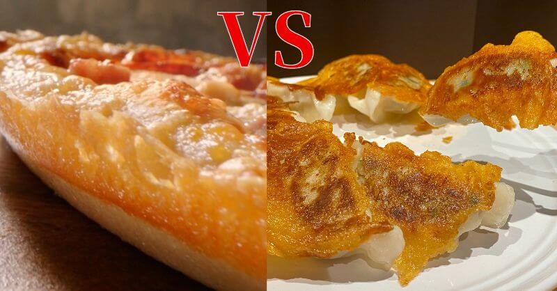 ドミノ・ピザの『チーズファンタジー・クワトロ』-ピザのチーズの羽根 vs 餃子のチーズの羽根