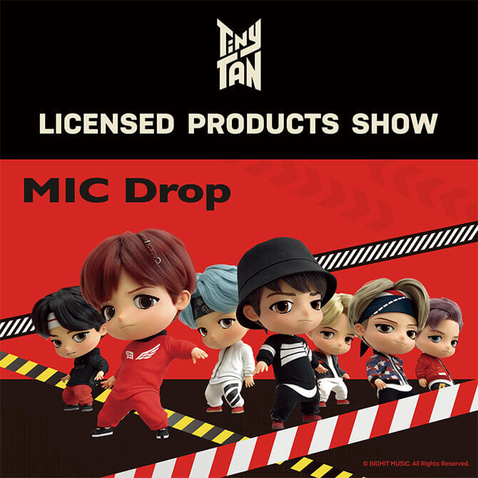 BTS公式ライセンスグッズを扱うPOPUP『BTS LICENSED PRODUCTS SHOW』