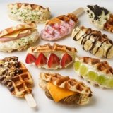 すすきのにある「喫茶ひかり」にて『クロッフル』が発売！チョコにストロベリーなど様々な味を用意