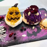 白石区にある「ストロベリーカフェ ルアナ」にて『マロンパフェ』・『ハロウィンパンケーキ』・『ハロウィンパフェ』が発売！