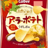 穫れたての北海道産新じゃがのみを使用した『ア・ラ・ポテト うすしお味/じゃがバター味』が9月12日(月)より発売！