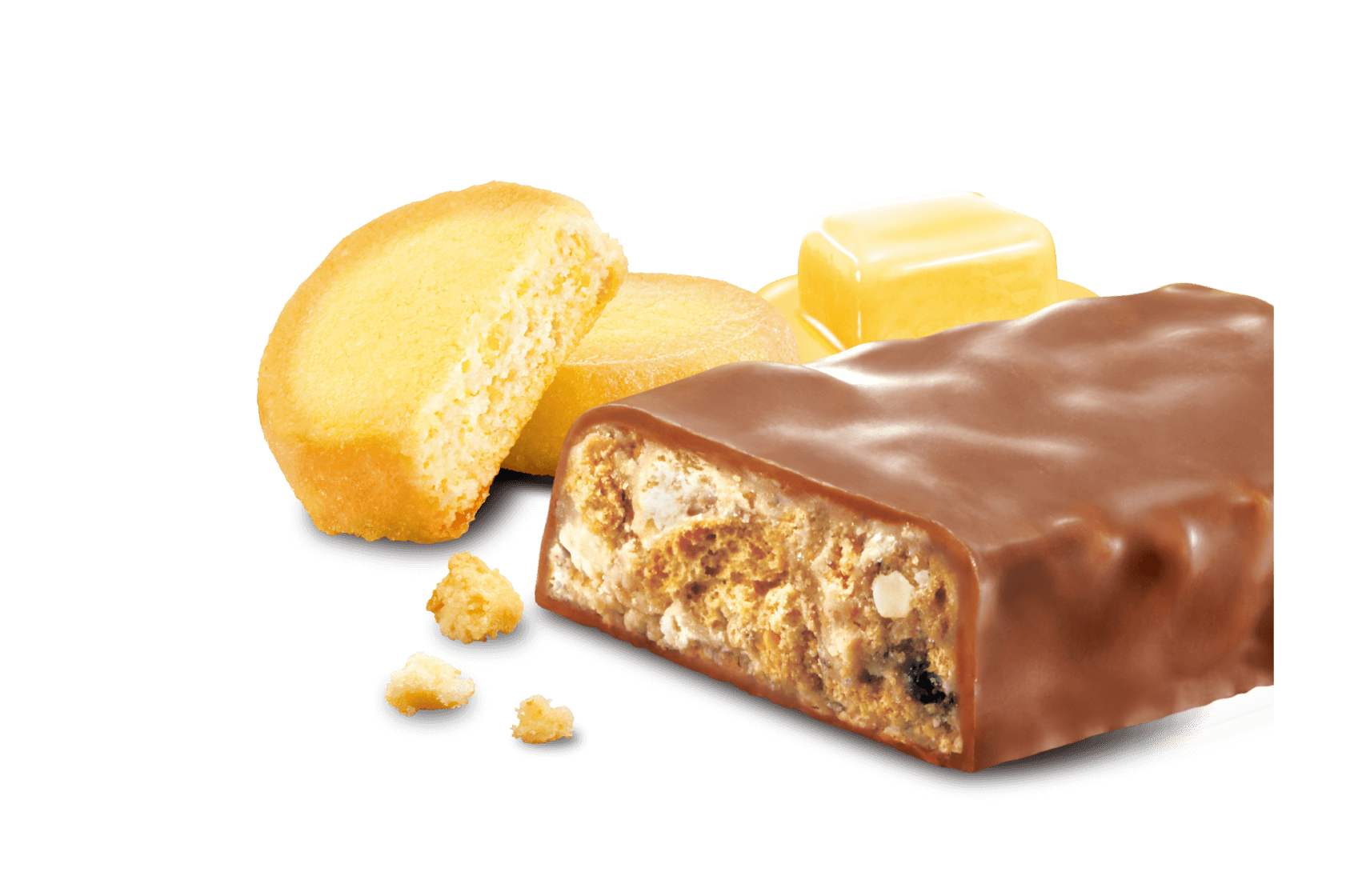 『ブラックサンダー至福のバター』-芳醇バタークッキーと焦がしバター配合のチョコレートがマリアージュ！