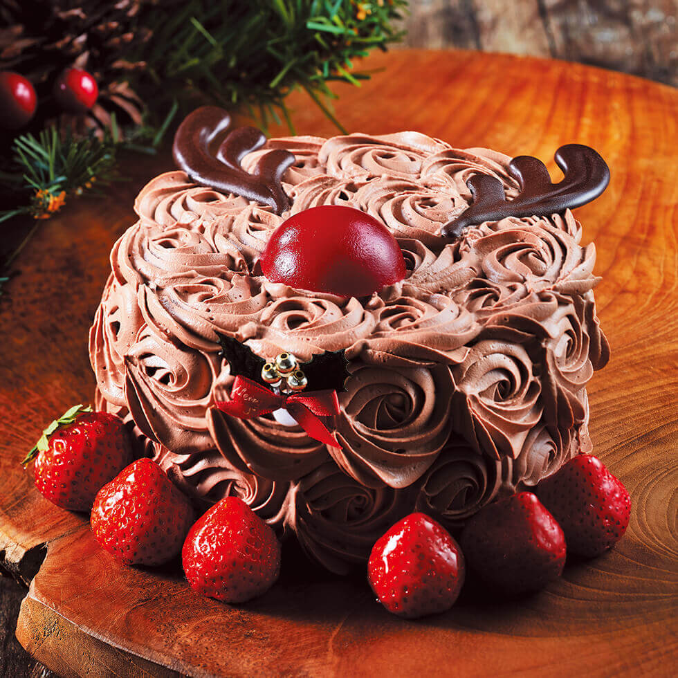 アトリエ アニバーサリーの『クリスマスケーキ2022』-ルドルフチョコレート