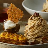 札幌ステラプレイスにもある「J.S. PANCAKE CAFE」にて幻の栗「中山栗」にブランドほうじ茶「凛茶」を使用したスイーツプレートなどが10月13日(木)より発売！