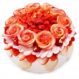 カフェコムサにてフルーツで美しいバラを表現した「いい夫婦の日」限定ケーキが11月22日(火),23日(水)に発売！