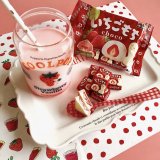 いちごチョコの中にいちごソースともちもち食感のグミを閉じ込めた秋冬限定『いちごもち〈袋〉』が11月7日(月)より発売！