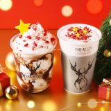 本格派ティーストア「THE ALLEY(ジ アレイ)」からクリスマスシーズンを彩る『ティーショコラハピネス / スムージー』が12月1日(木)より発売！