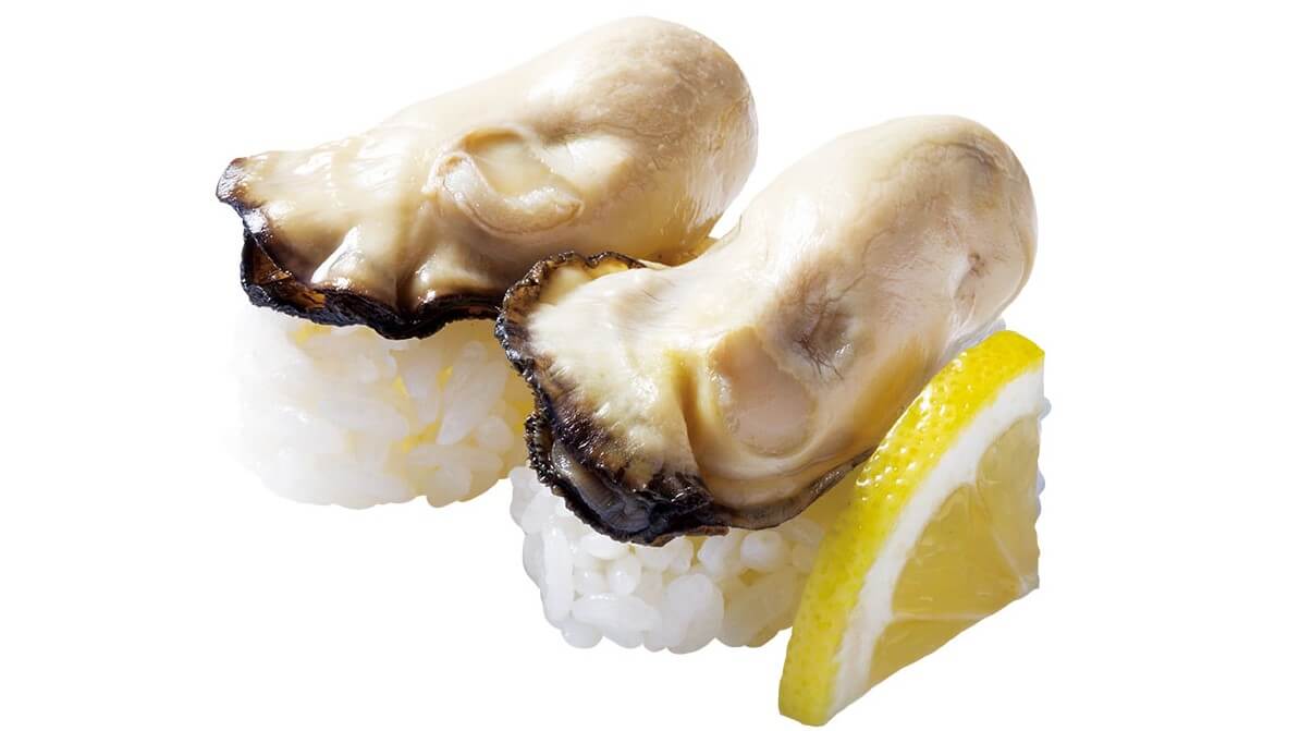はま寿司の『広島県産牡蠣握り』