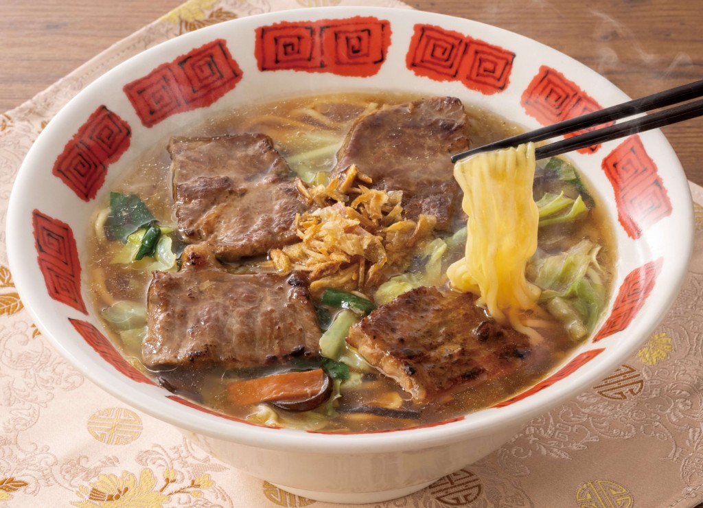 バーミヤンの『＜台湾式＞サーロイン牛肉(ニュウロウ)麺』