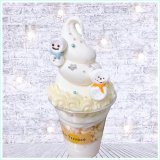キッチンカーで営業している「つきてらす」にて季節限定パフェ『雪だるまパフェ』が発売！