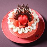 ANAクラウンプラザホテル札幌の『バレンタイン スペシャルケーキ “苺のニャルロット” with TWG tea』