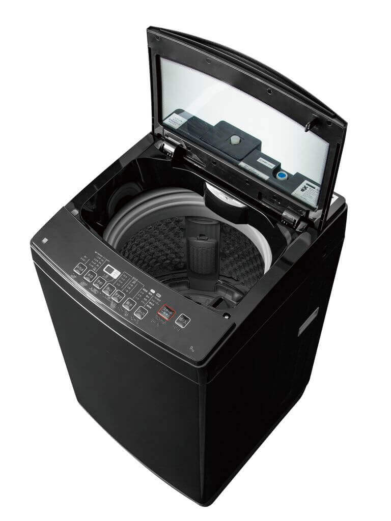ニトリの『9kg全自動洗濯機NTR90(ブラック)』