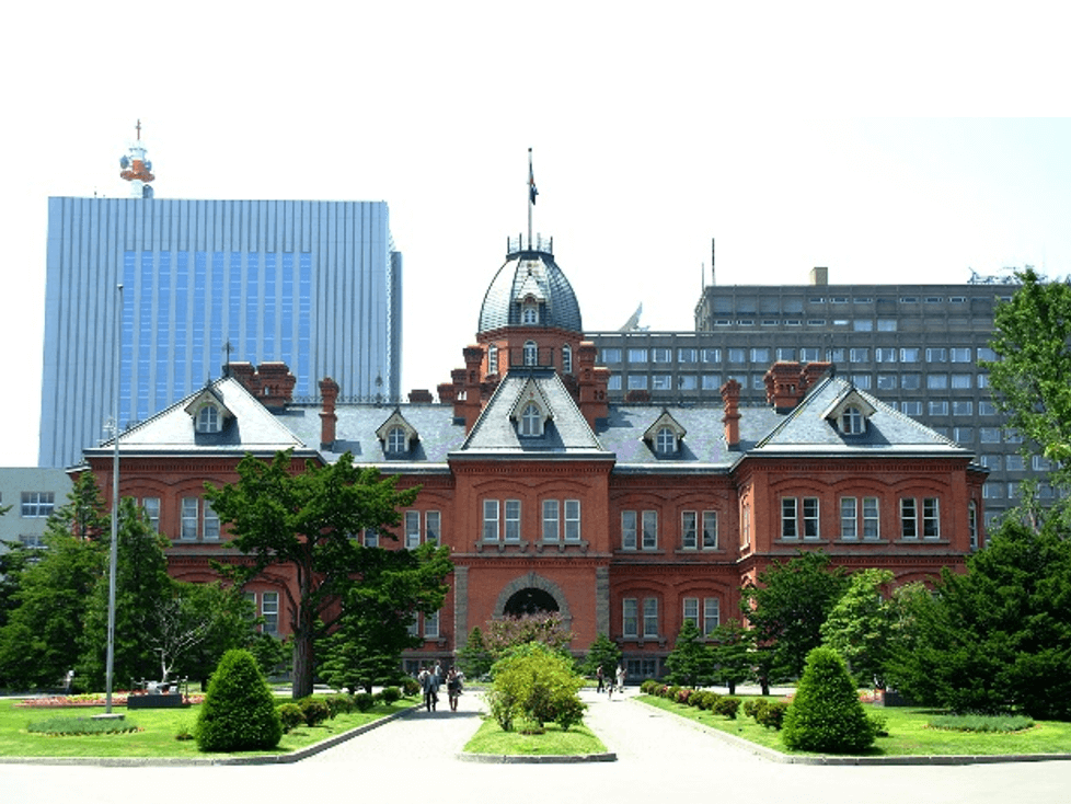 改修工事前の「北海道庁旧本庁舎(赤れんが庁舎)」