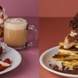 札幌ステラプレイスにもある「J.S. PANCAKE CAFE」にてストロベリーづくしの『プレミアムストロベリーリコッタパンケーキ』＆厳選カカオ使用『プレミアムチョコバナナパンケーキ』が2月8日(水)より発売！