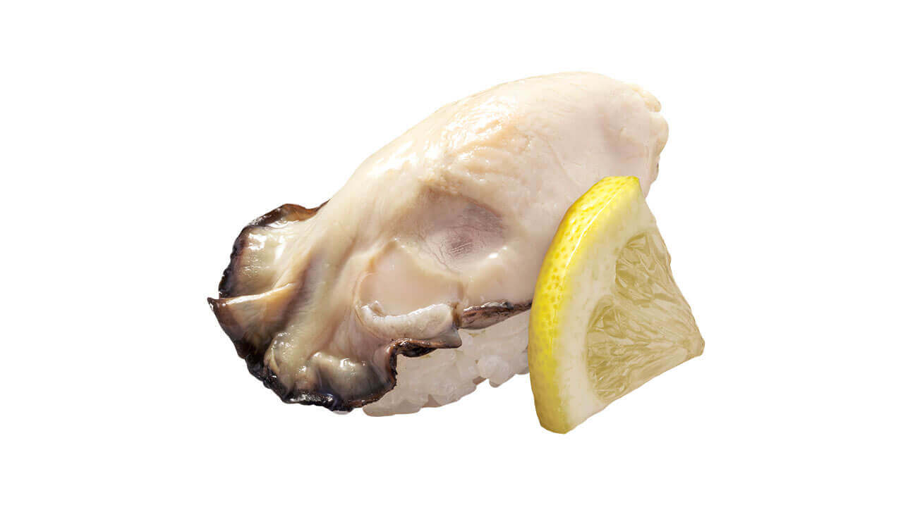 はま寿司の『はま寿司 冬の旬ねた祭り』-広島県産牡蠣(かき)握り