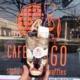 手稲区にあるCAFE FUGOから『ティラミスワッフル』『ティラミスコーヒーサンデー』が発売！