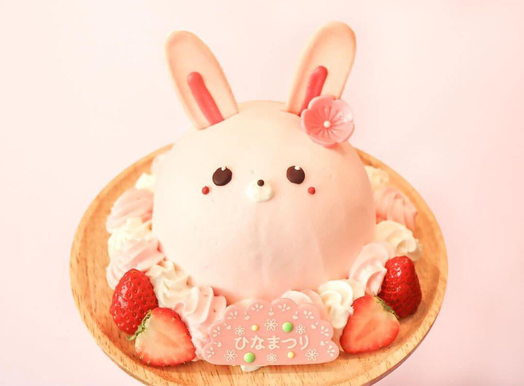 奏春楼の『ひなうさぎデコレーション』