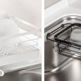 ニトリからサビに強く傷つきにくいWコート・抗菌加工の水切り『水切りＷコート シリーズ』が新登場！白・黒色の2色で展開