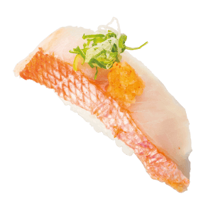 元気寿司・魚べいの『金目鯛』