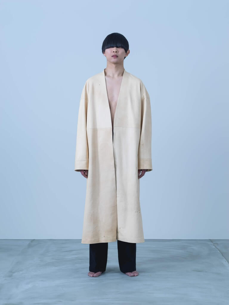 エゾシカ革の新ブランド『HADACA肌鹿』-coat
