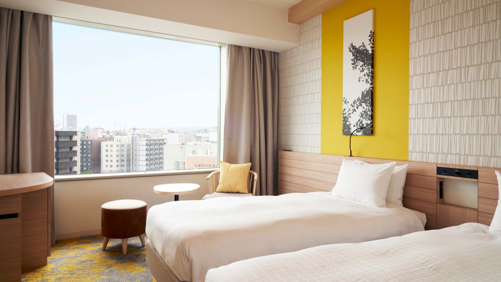 札幌プリンスホテルの『スタンダードツインルーム(客室イメージ)』