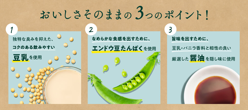 クーリッシュGreenバニラのこだわり