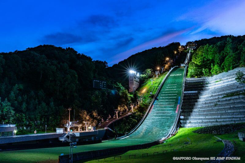 大倉山ジャンプ競技場-ジャンプ台