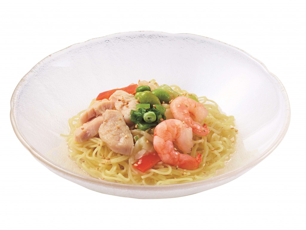 ミスタードーナツの『海老と鶏の野菜涼風麺』