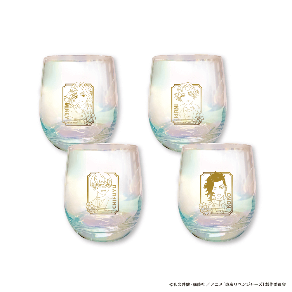 東京リベンジャーズ×GiGOキャンペーン2023-東京リベンジャーズ オーロラグラス2Pセット ～Japanese Style～