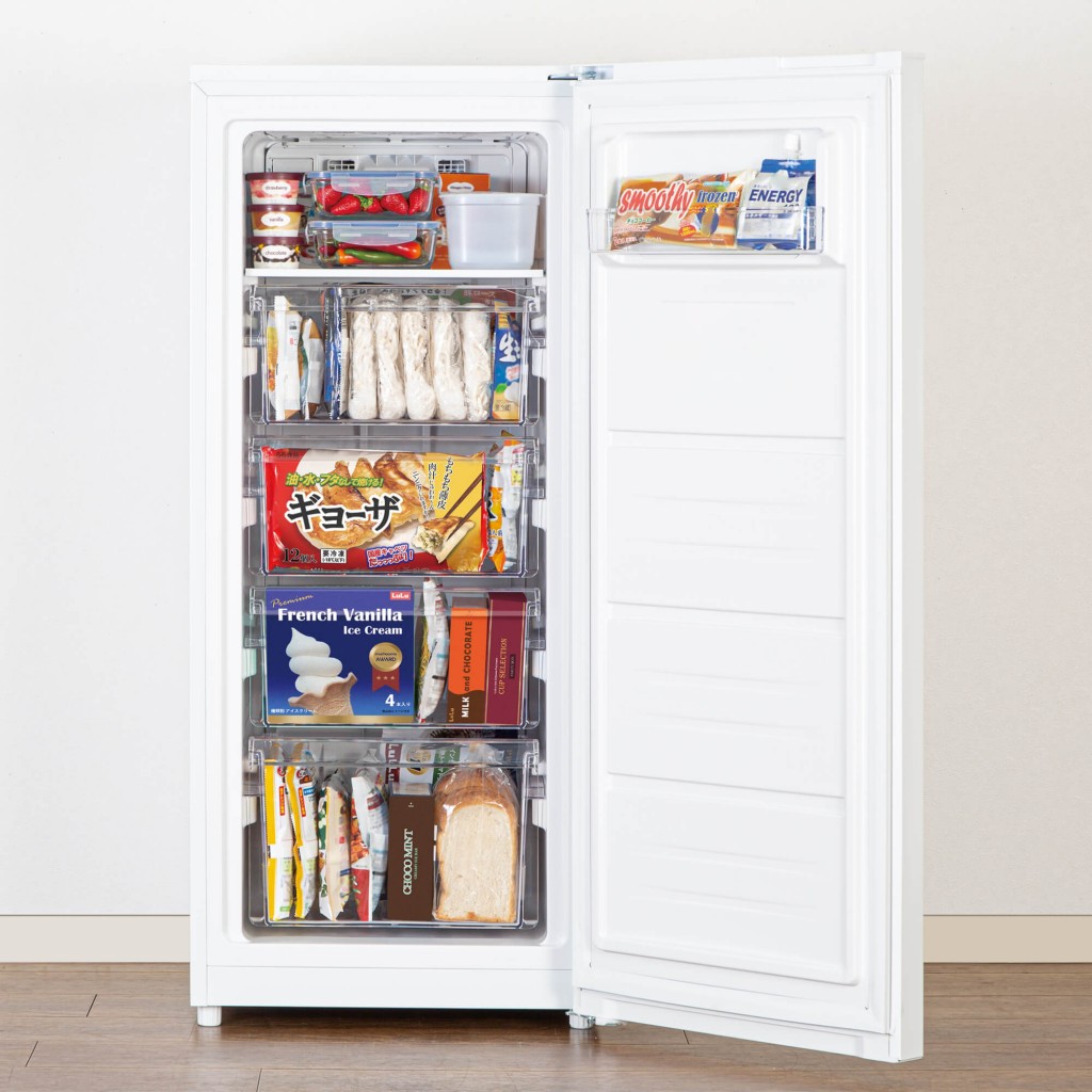 ニトリの『125Lサイズのファン式冷凍庫』